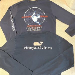 2 Boys size 16 long sleeve shirts from vineyard vines